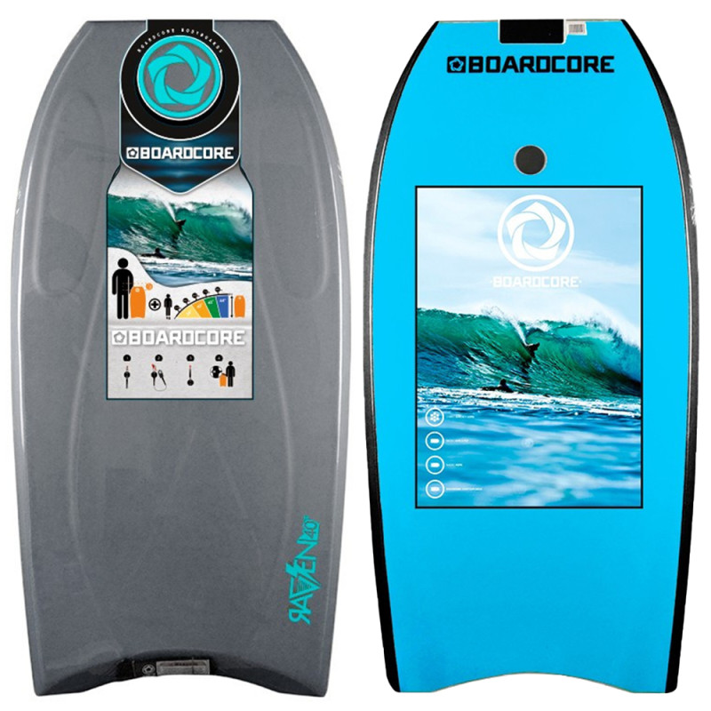 Bodyboard boardcore raven eps pcxl gris