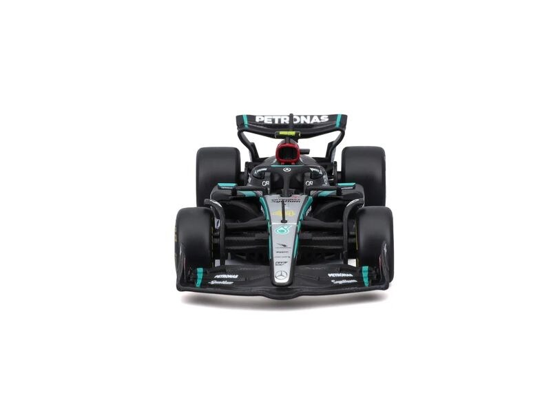 BBurago Mercedes-AMG F1 W15 Russell 2024 1:43 Sammlermodell im Massstab 1:43