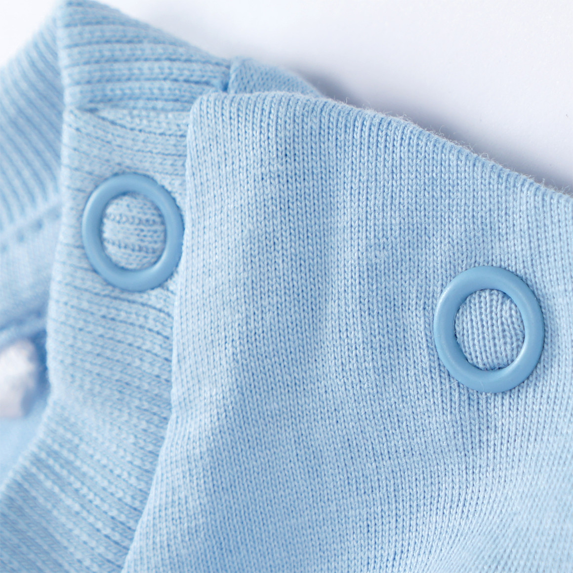 Topomini Baby T-Shirt mit Kugelfisch-Motiv hellblau