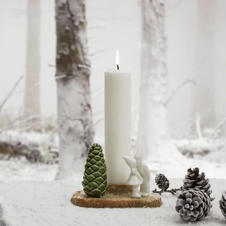 Kähler Design - Christmas Tales Kerzenhalter, Kiss