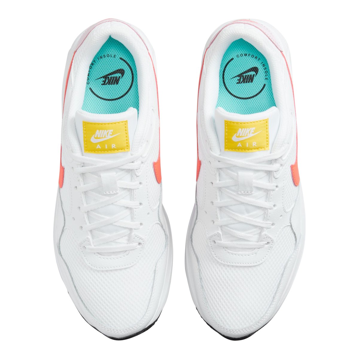 NIKE-Airmaxsc-tg.-Baskets - Talon plat - Autre Blanc