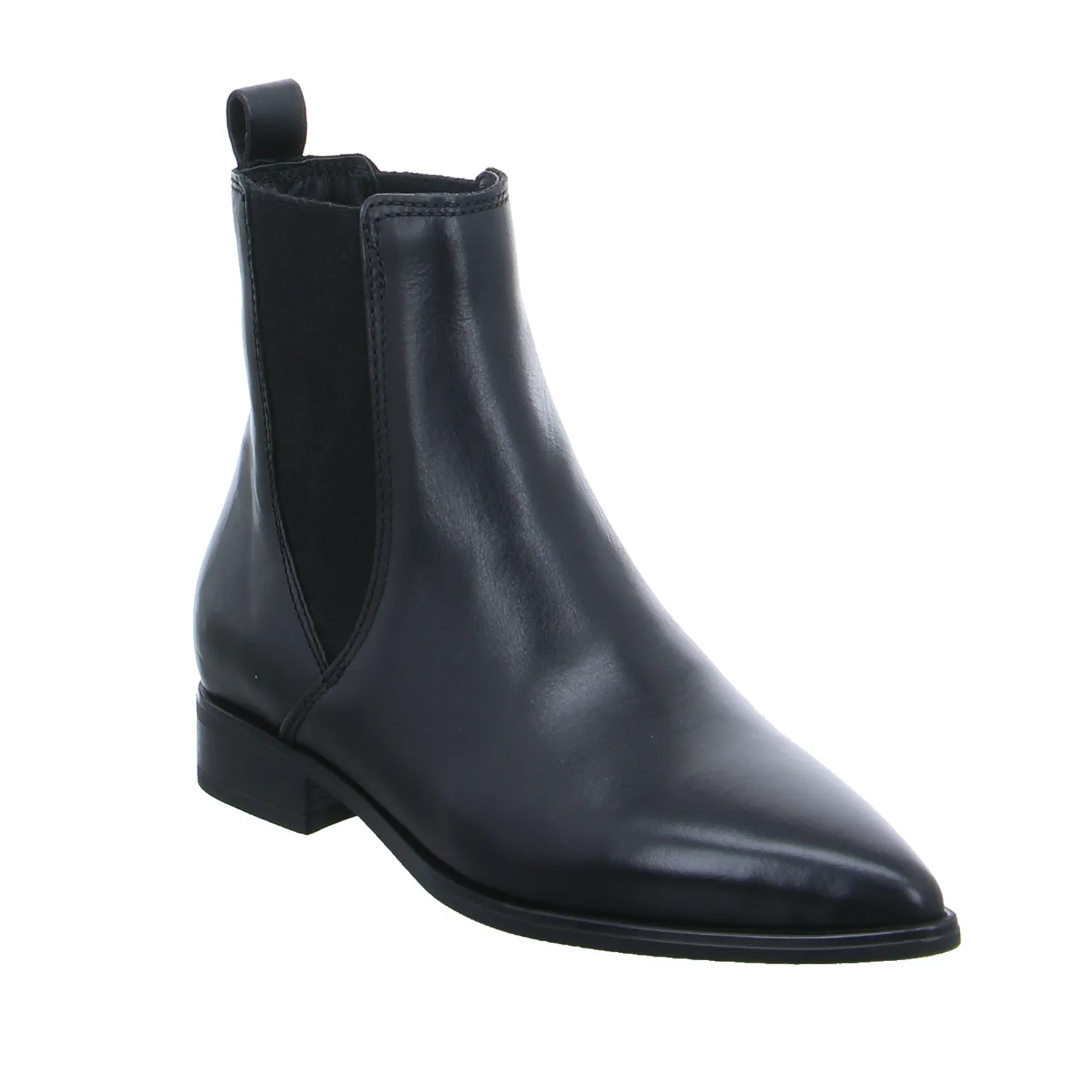 MJUS Boot Schwarz Leder