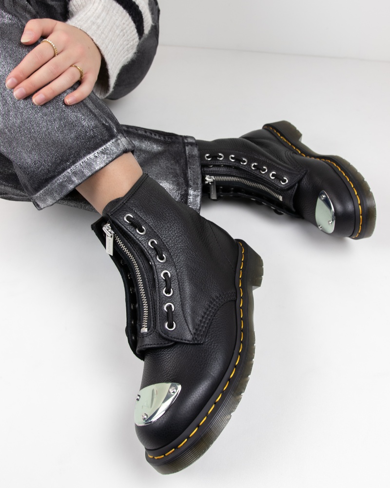 Dr. Martens 1460MP Veterboots  - zwart