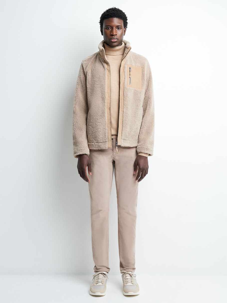 Pull col roulé en viscose certifiée