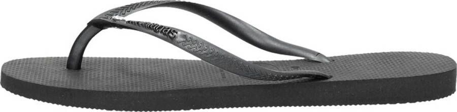 HAVAIANAS Teenslippers Dames Slim Crystal Sw Ii Maat: 31 32 Materiaal: Rubber Kleur: Zwart