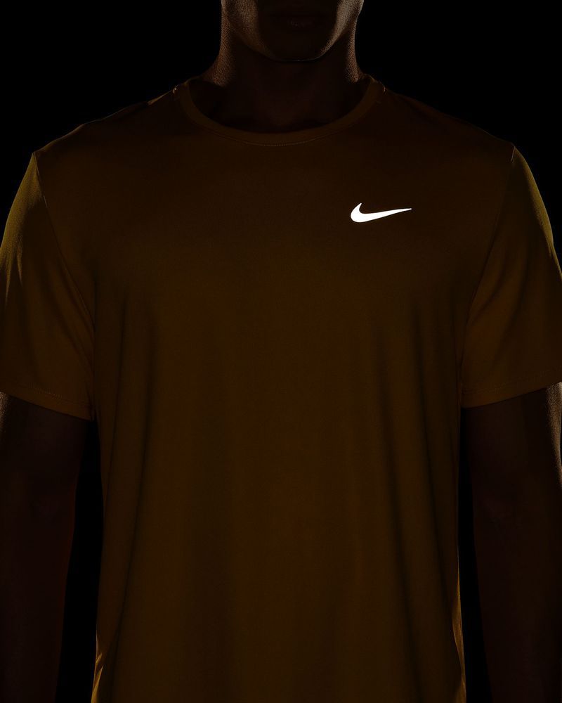 T-shirt de running Nike Miler Jaune pour homme
