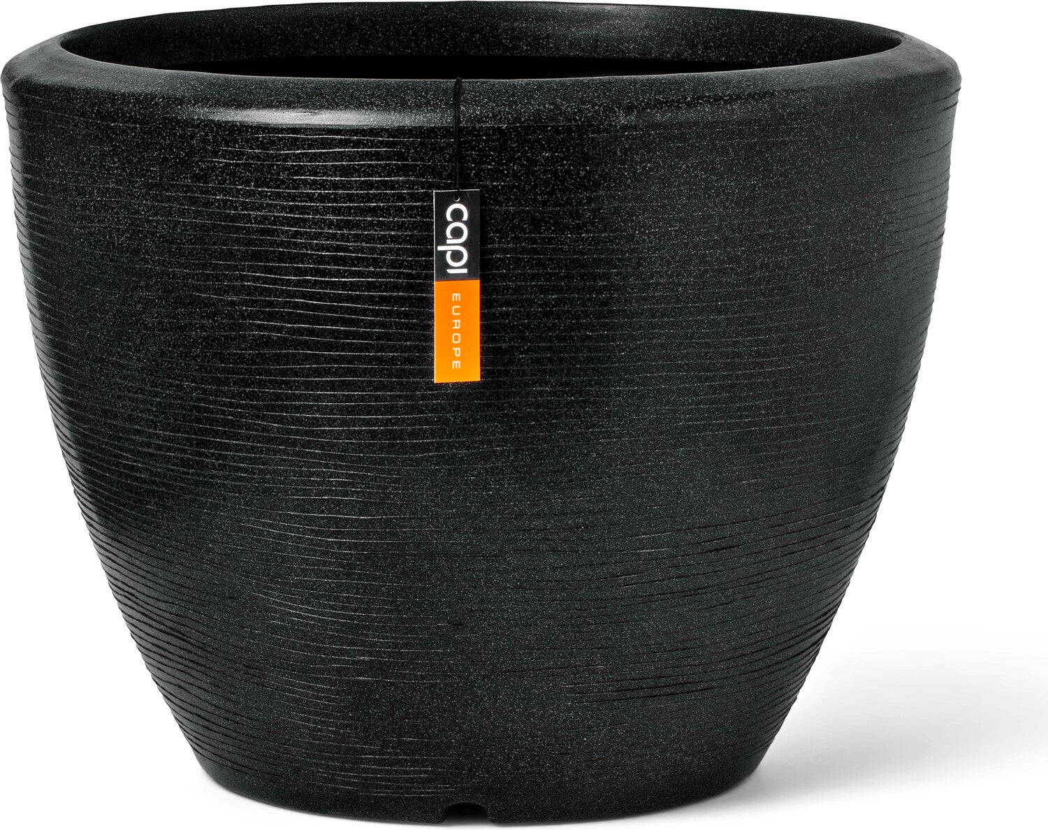 Capi Europe bloempot Granite zwart D 34 H 25 cm