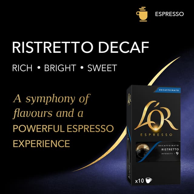 L'Or Ristretto Decaf kapsler LOR4060650