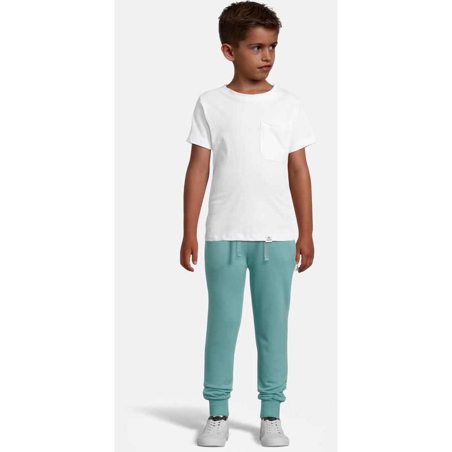 New Life T-Shirt TEE - CREW NECK PATCH POCKET White