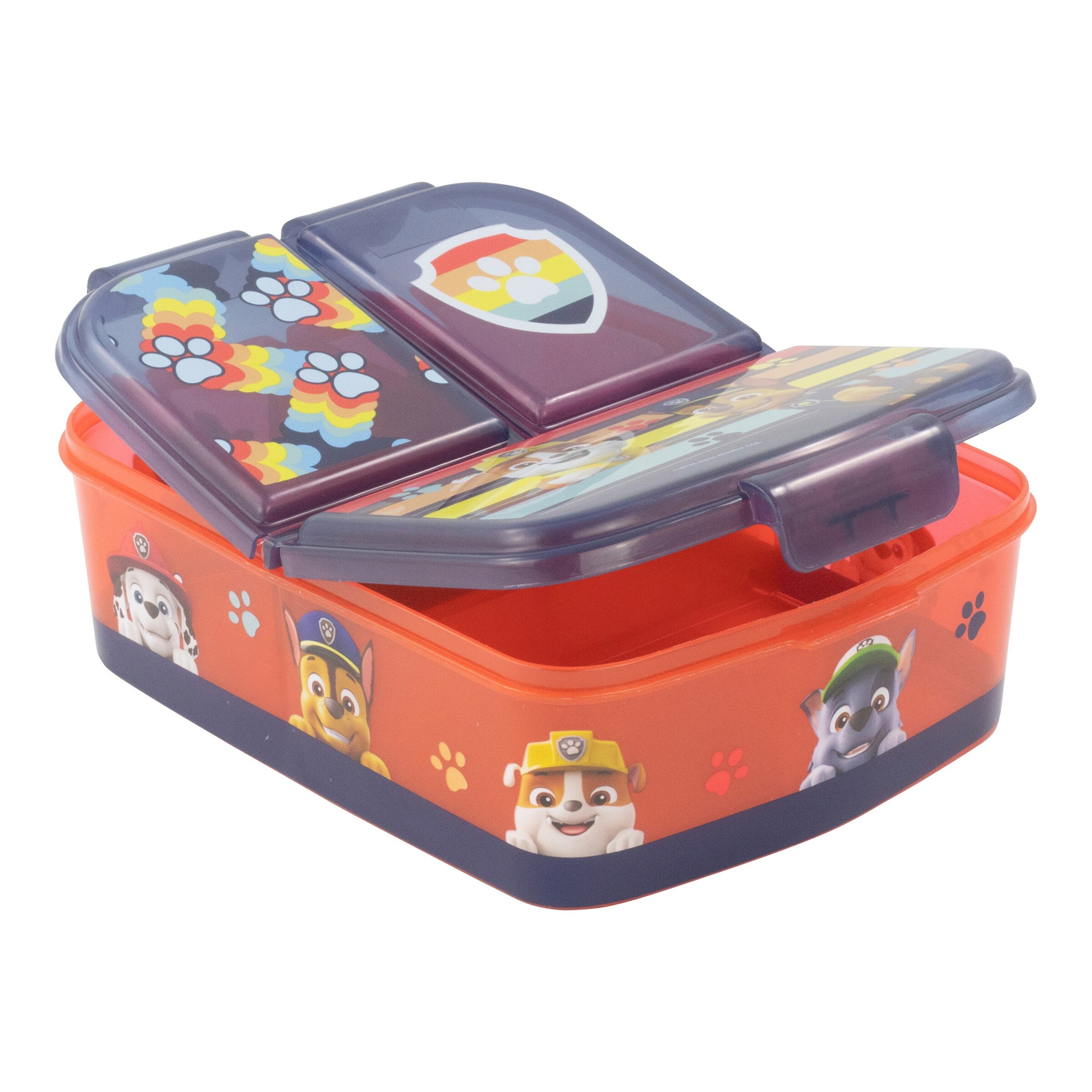 P:OS - PAW PATROL Brotdose mit Fächern blau