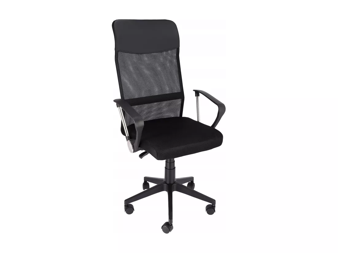 ZOOM fauteuil eco cuir noir