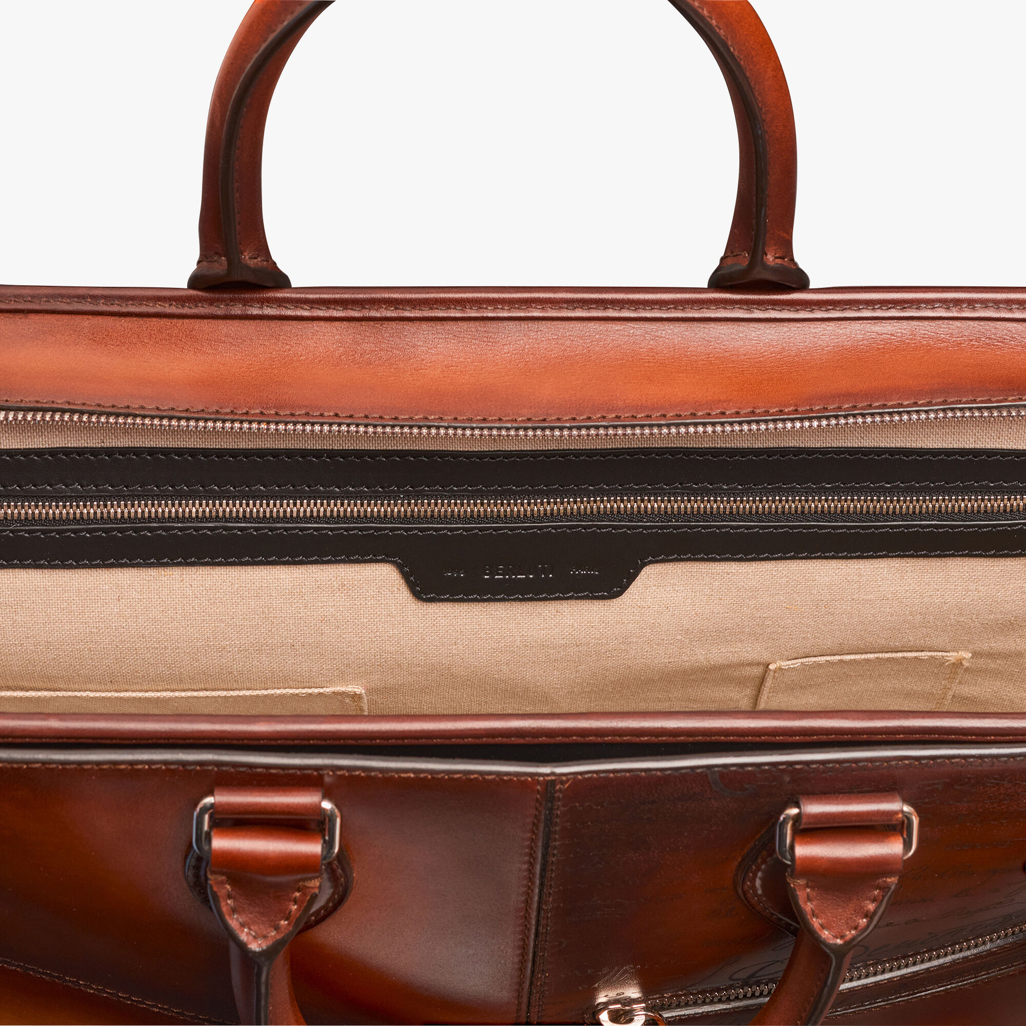Cartable Un Jour En Cuir Scritto