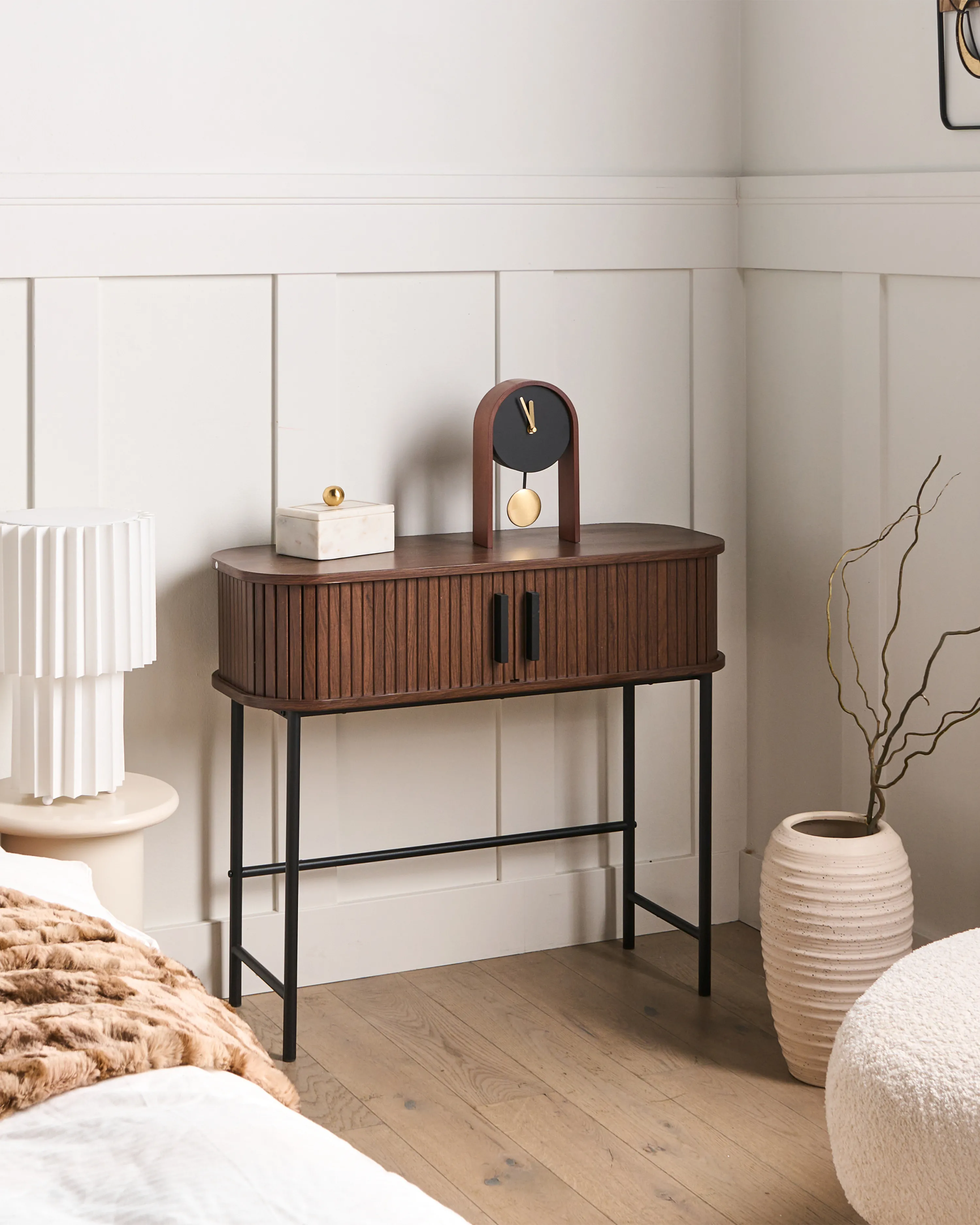 Sidetable BRADLEY Donkerbruin