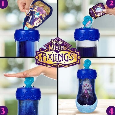 Magic Mixies Pixlings Galaxy Hair Lekesett Flyt