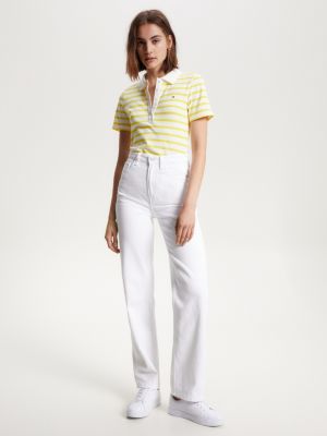 Polo listrada slim fit da coleção 1985