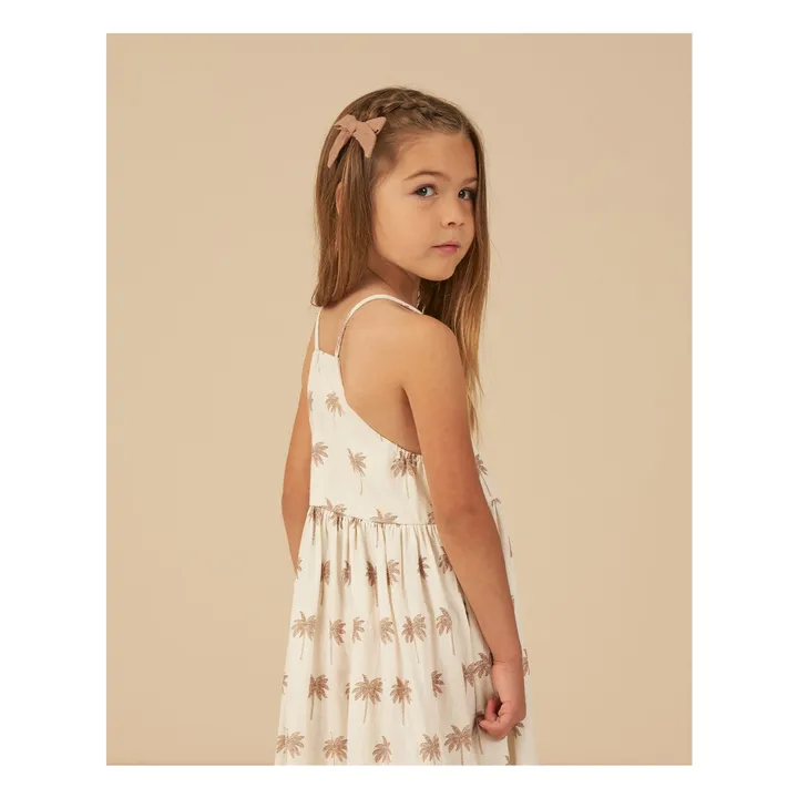 Rylee + Cru Robe Ava Palmiers | Ecru