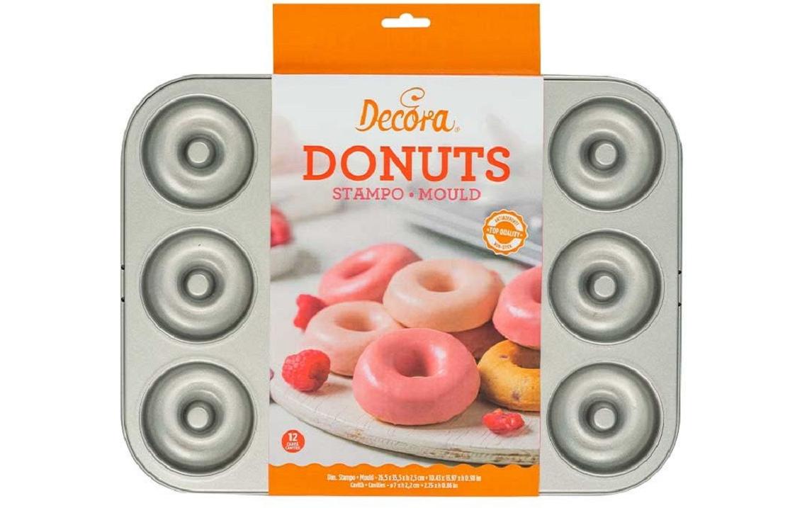 Donut-Backform 12 MuldenBackform für Donuts