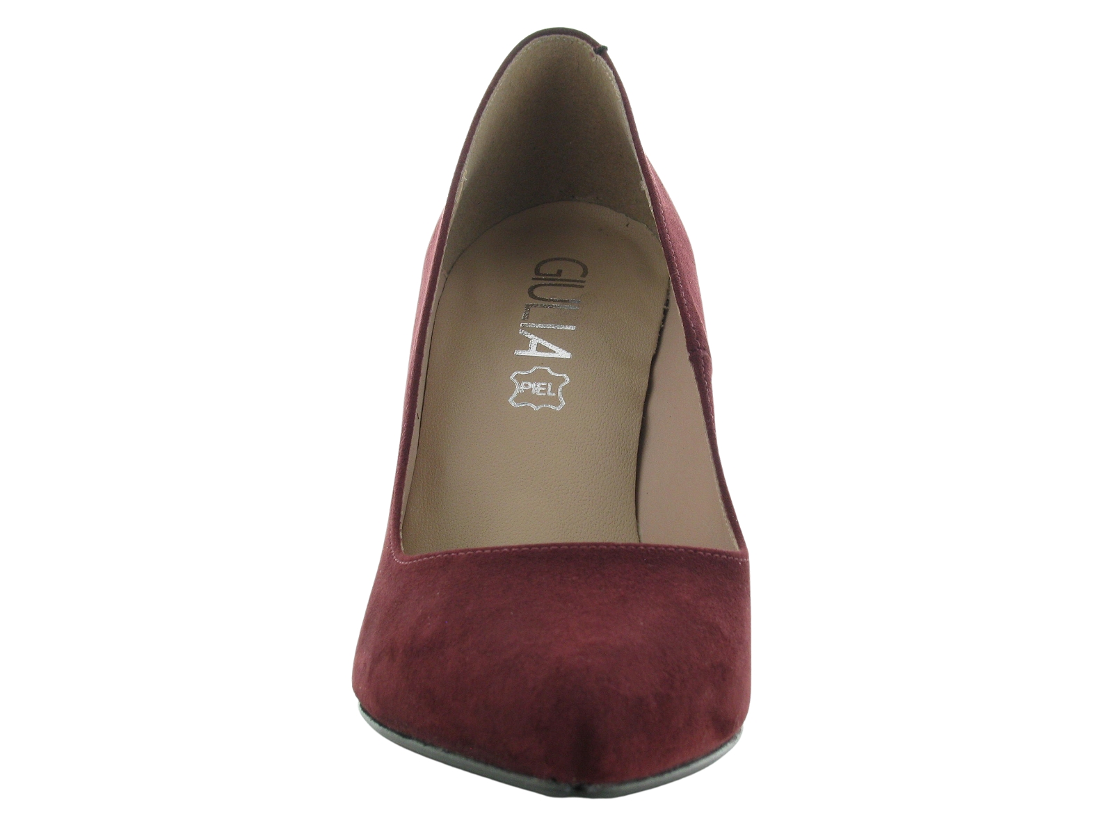 Giulia-REGINE Nubuck Velours Bordeaux