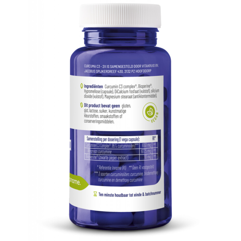 Vitakruid Curcuma C3 60 capsules