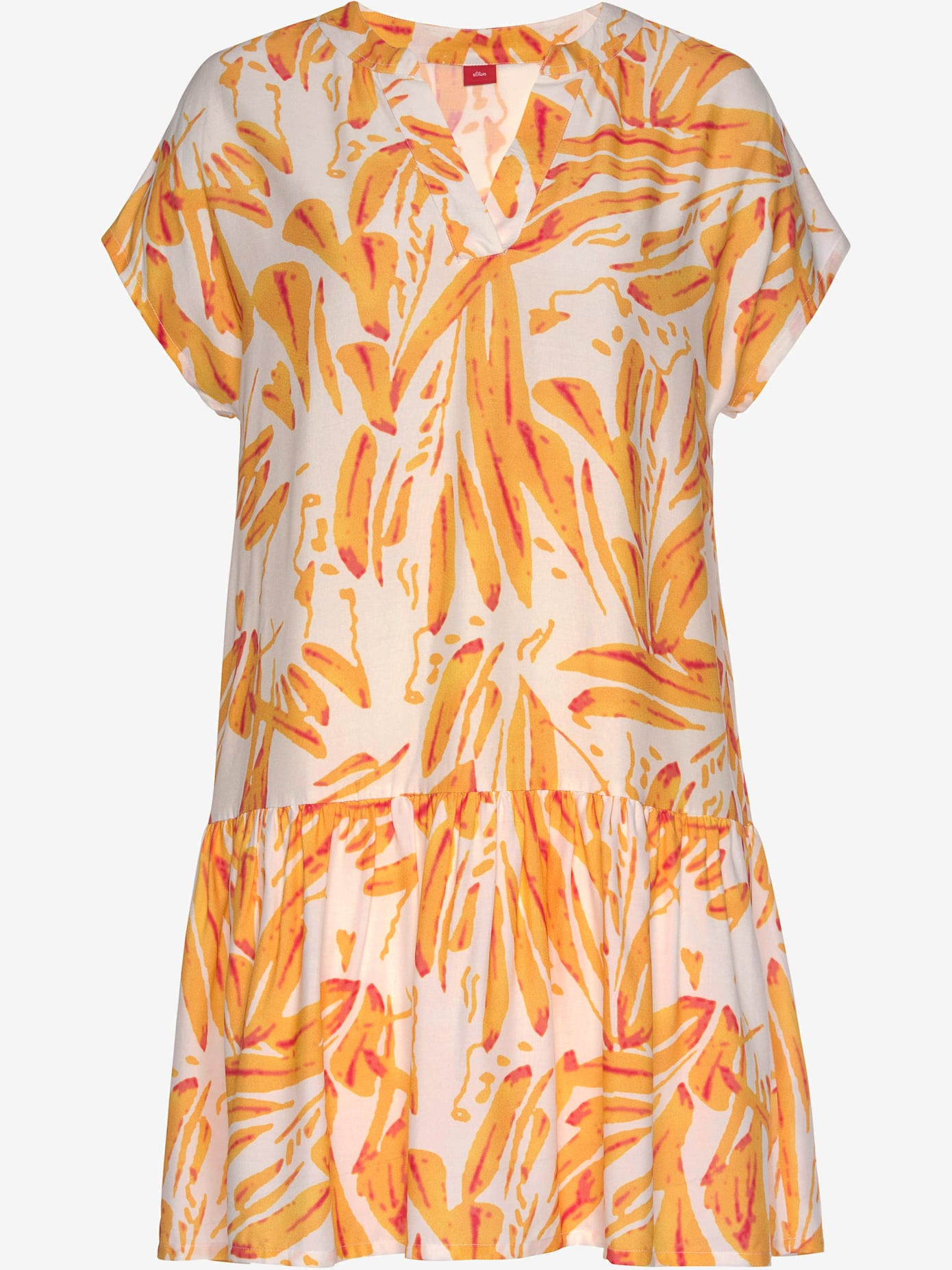 Robe chemisier robe tunique à encolure en v