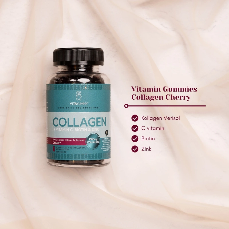 VitaYummy Collagen Cherry 60 Pieces