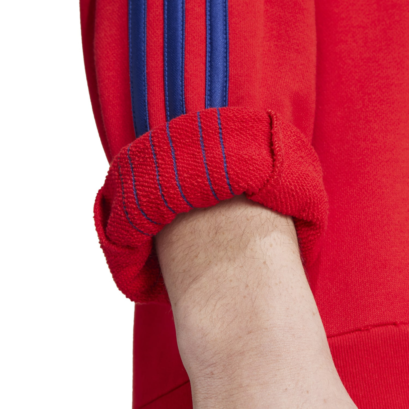 Adidas Arsenal DNA Crew Sweater 2024-2025 Rood Donkerblauw