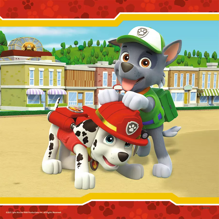 Ravensburger Puzzle 3 x 49 Teile Paw Patrol: Helden mit Fell