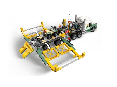 LEGO Dinosaurusmissies: Allosaurus transporttruck (76966)