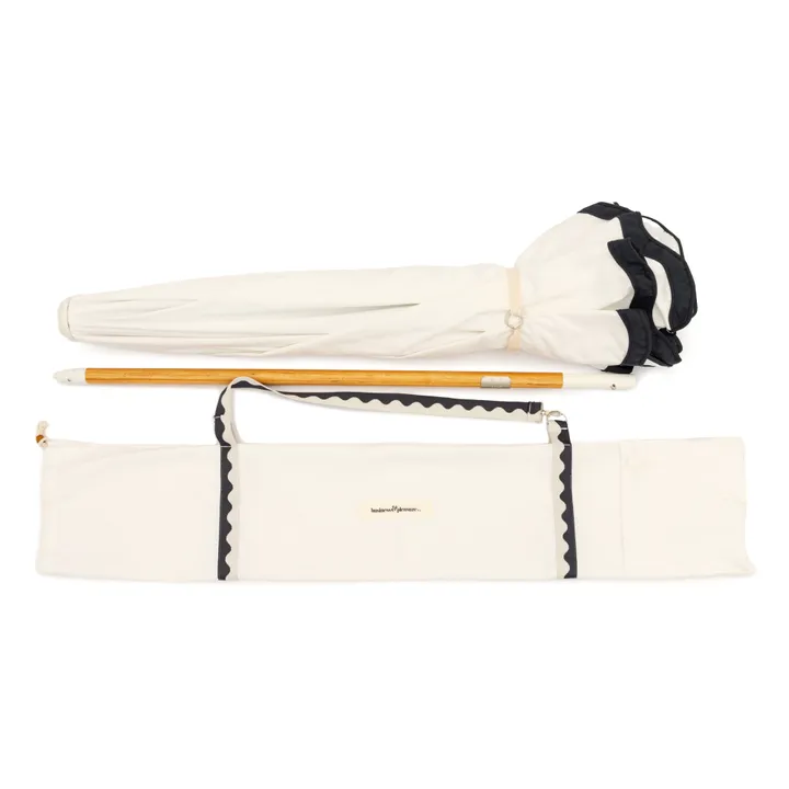 Business & Pleasure Co. Parasol festonné Amalfi | Blanc
