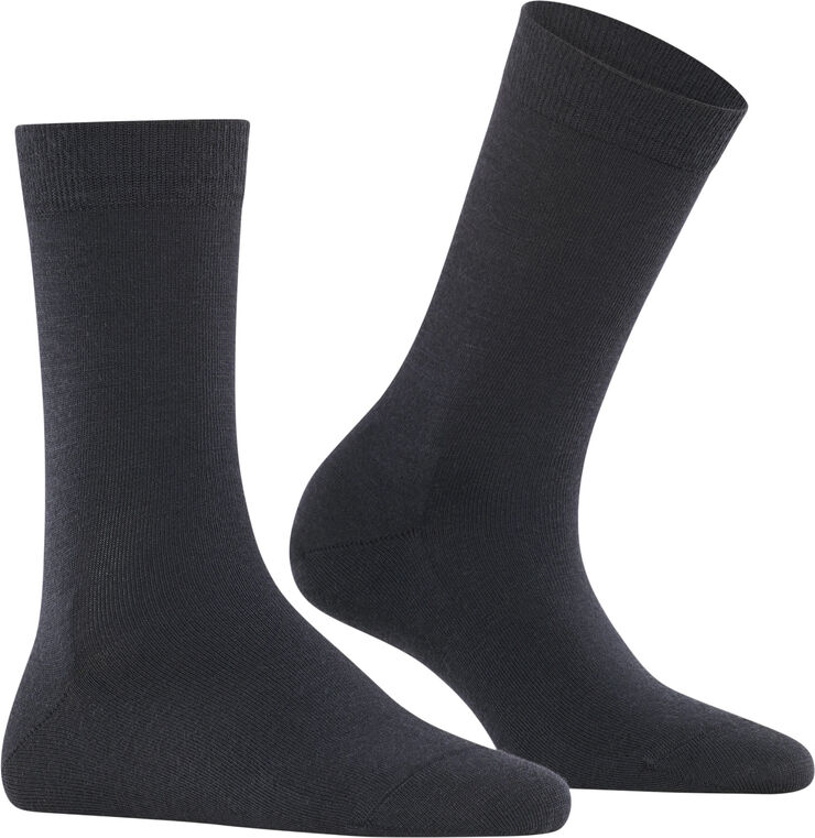 Falke Softmerino strømper Blå