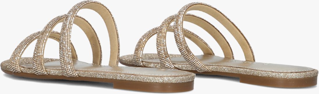 GUESS gouden guess slippers tadem