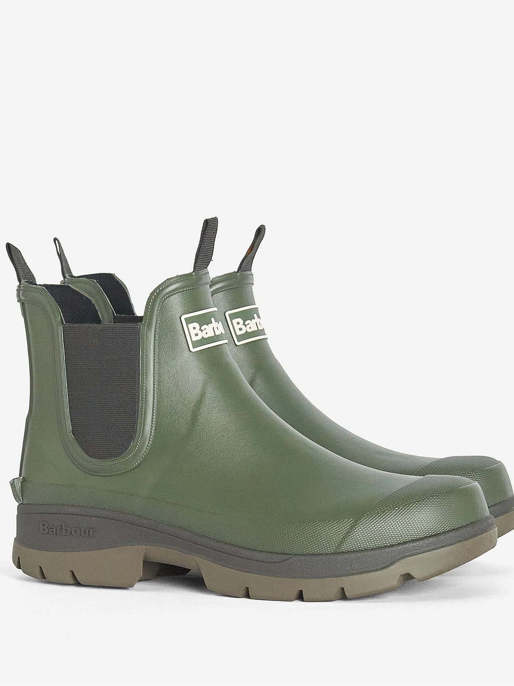 Olijfgroen - Barbour® Nimbus Chelsea Wellington laarzen