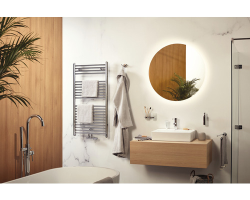 Dubbele handdoekhaak HACEKA Kosmos chroom 1208540