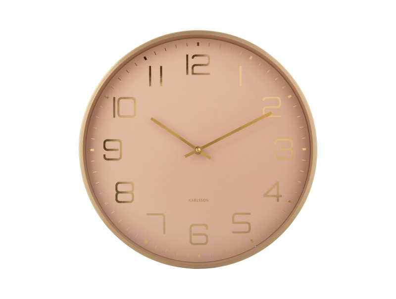 Wall Clock Elegance Glow KA5973BK Black