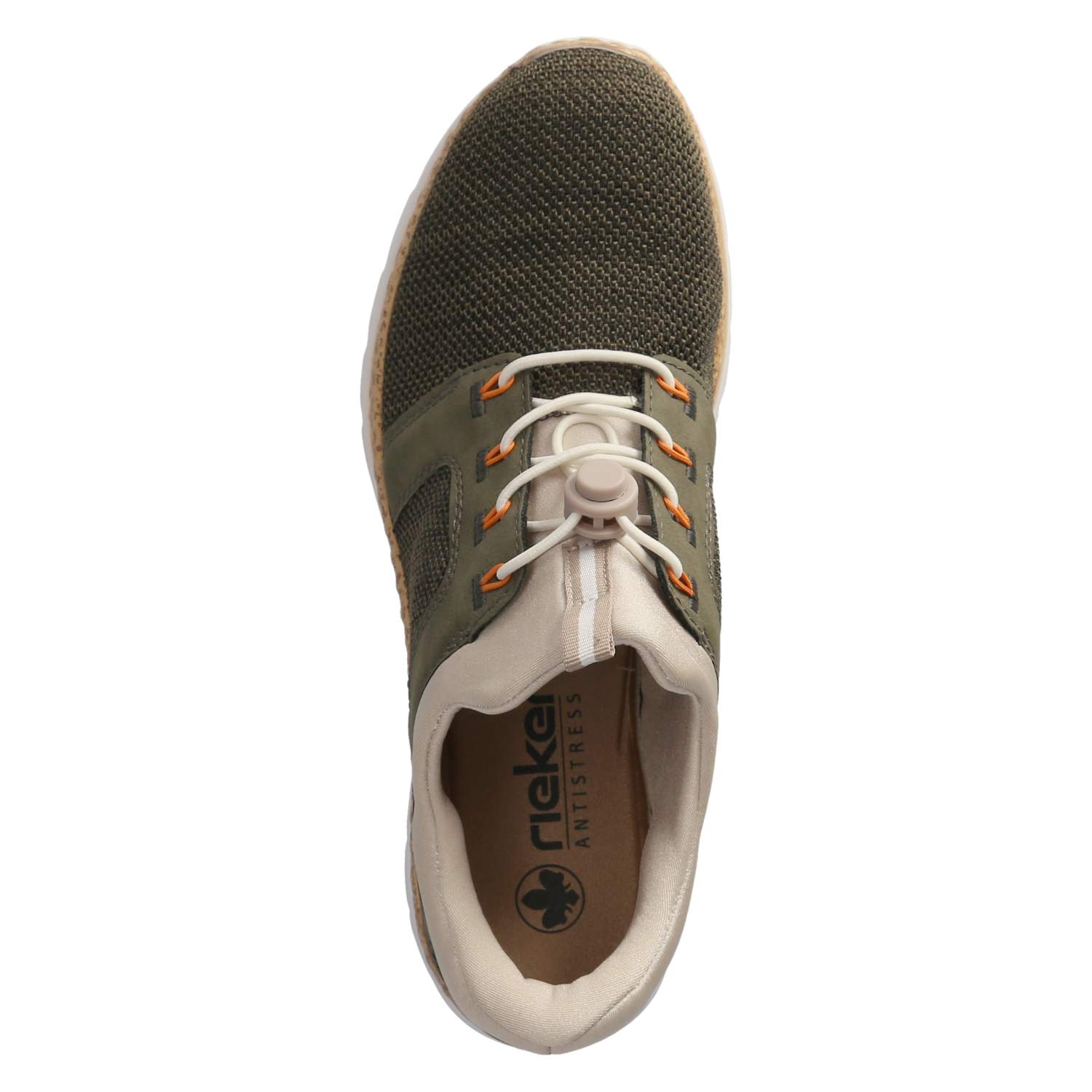 Rieker Low Sneaker - grün