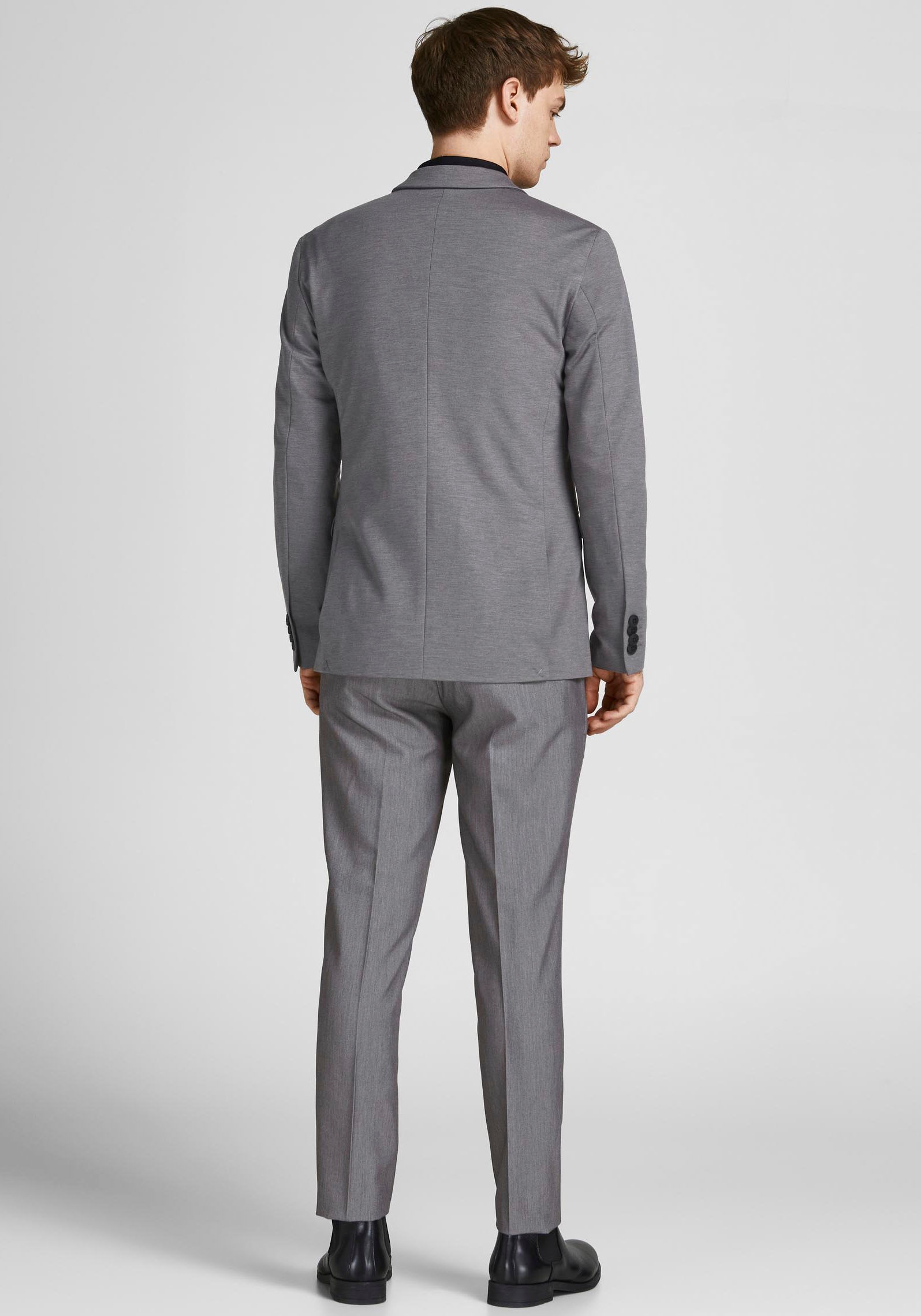 Jack & Jones Anzughose »JPRFRANCO  Hose mit schmalem Bein und cleanem Look«  meliert, modisch, slim fit, Kunstfaser