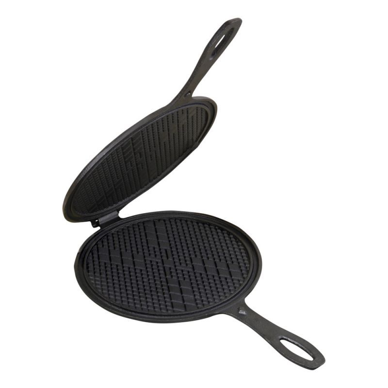 The Windmill Cast Iron - Stroopwafelijzer - Zwart