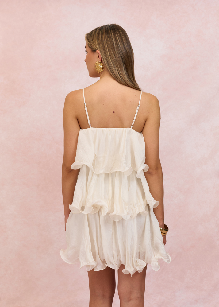 Isabel jurk creme