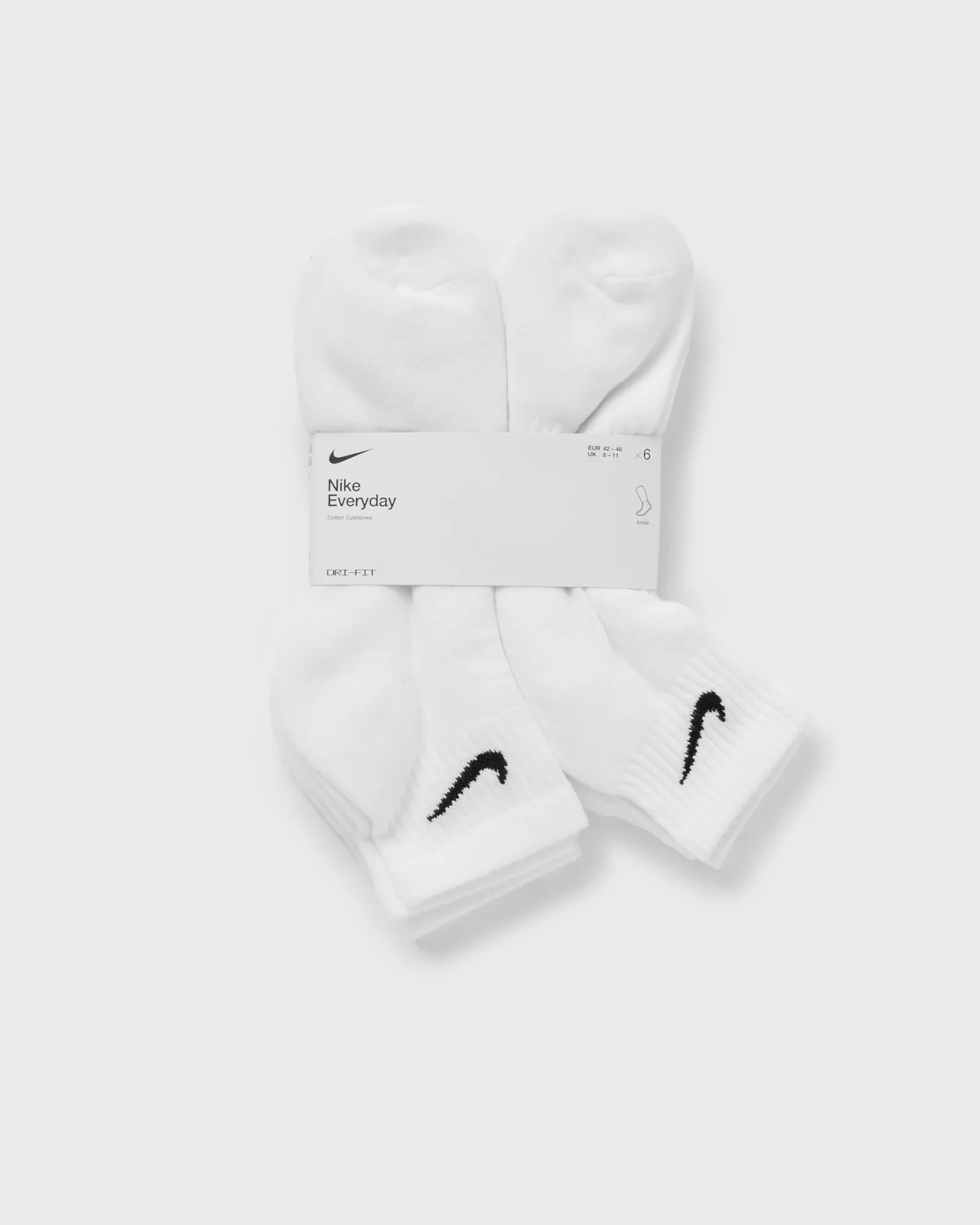 Nike Everyday Cushioned Training Ankle Socks (6 Pairs)