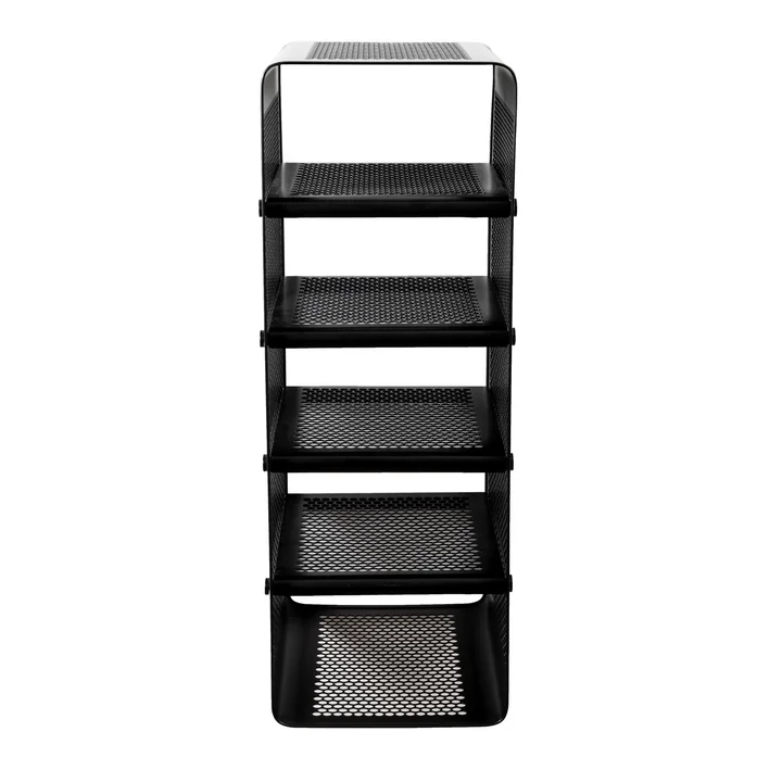 tica copenhagen - Wand-Schuhregal, 77 x 35 cm, schwarz
