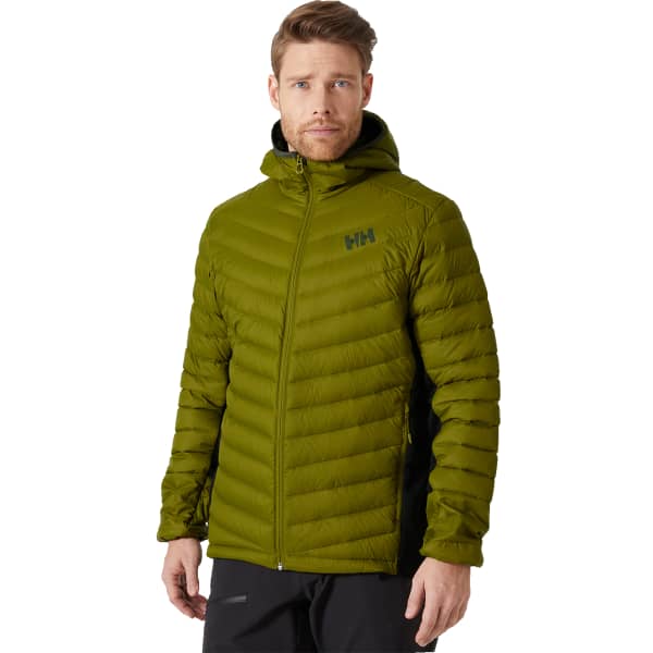Doudoune ski HELLY HANSEN VERGLAS HOODED DOWN HYBRID INS OLIVE GREEN