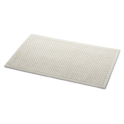 Badematte Wabenstruktur, Naturweiß, 50 × 75 cm