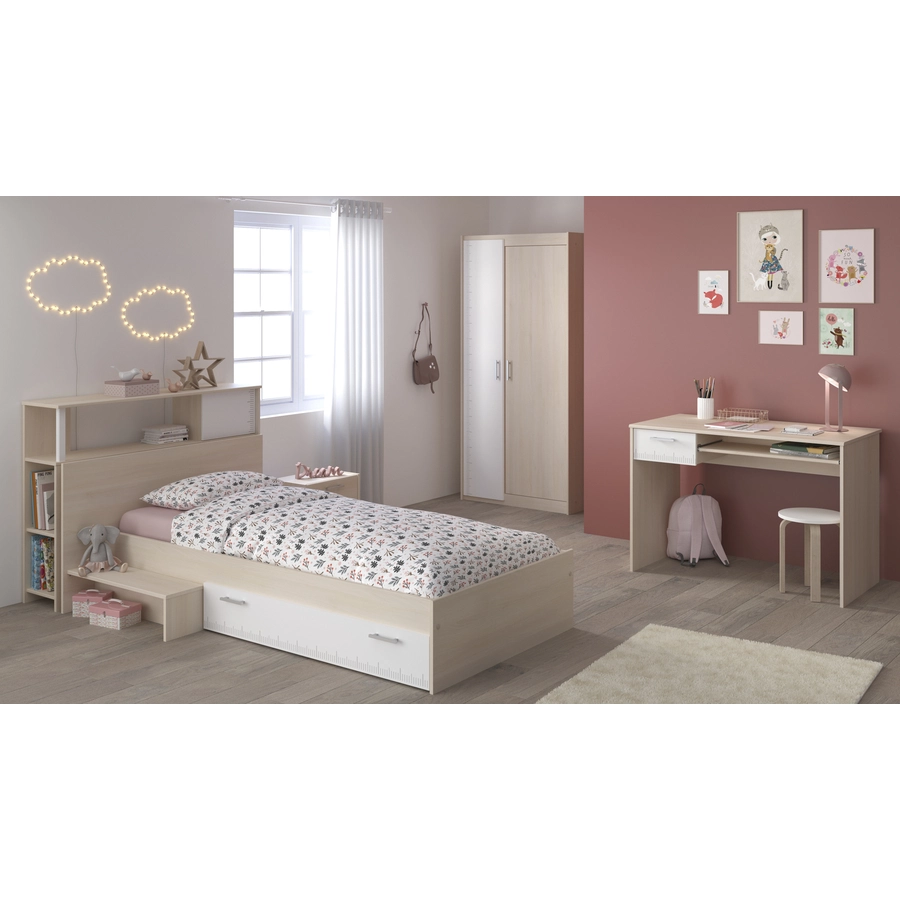 Parisot Kinder- und Jugendzimmer 6-tlg. Charly 15 Akazie-Weiß Akazie  Weiß