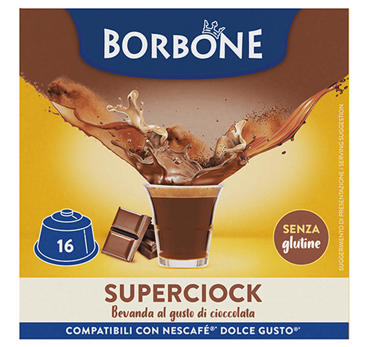 16 capsules Superciock - Dolce Gusto® - CAFFE BORBONE