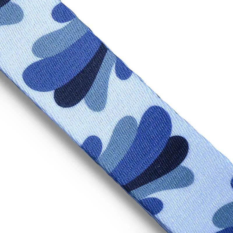 Morso Honden Halsband Gerecycled | Medium | Splash Blauw | 13834.6