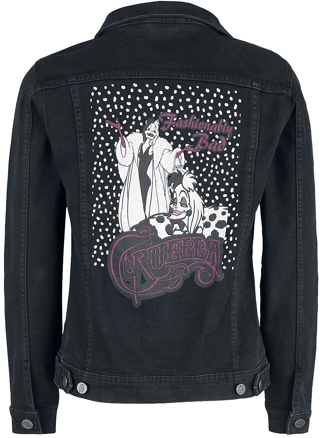 Disney Villains - Cruella De Vil | Les 101 Dalmatiens Veste en Jean