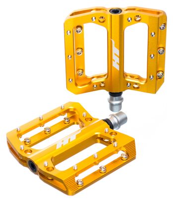Paire de Pédales HT Components AN14A Or