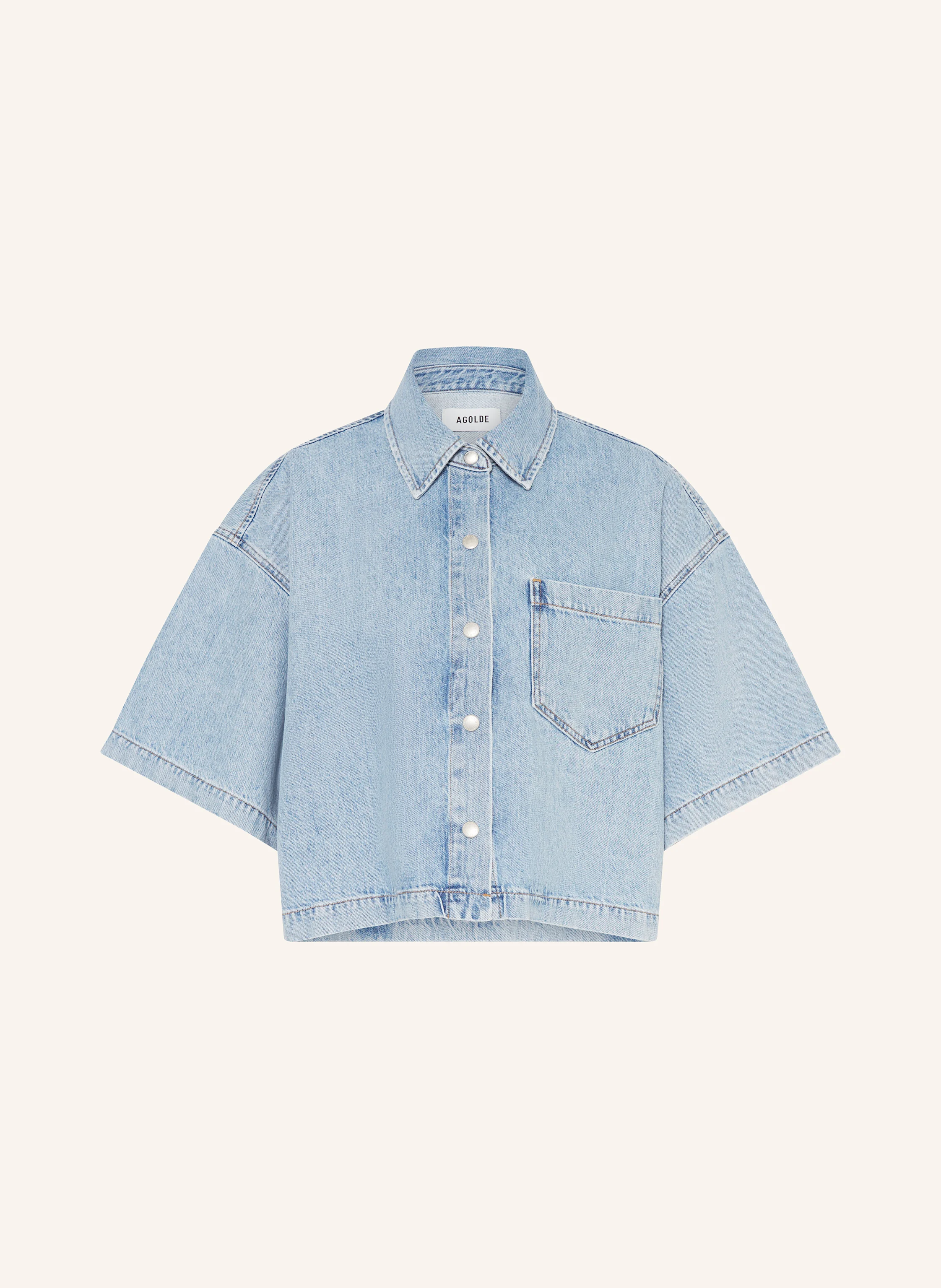 AGOLDE Jeansbluse RONA