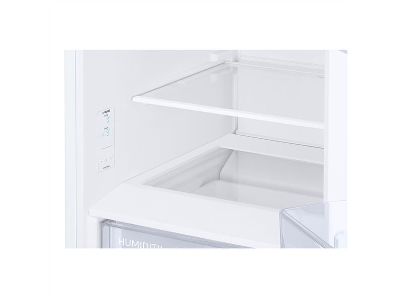 Samsung Kühl-Gefrierkombination RB34C600DWW/WS Rechts Freistehendes Kombigerät mit Kühlschrank oben und Gefrierschrank unten