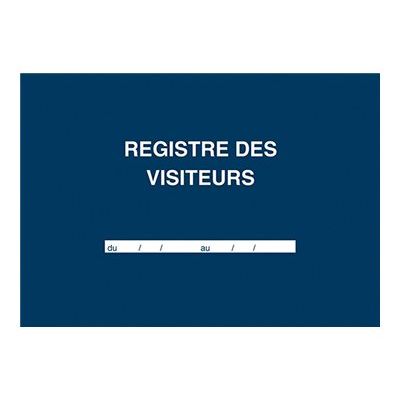 ELVE - Registre des visiteurs - A4 - 96 pages
